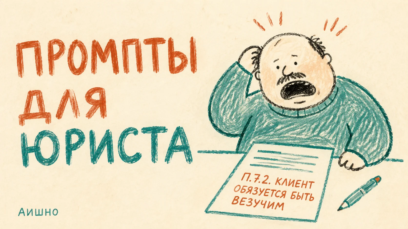 Промпты для юриста: разобрать договор и не добавить к нему вымышленный закон